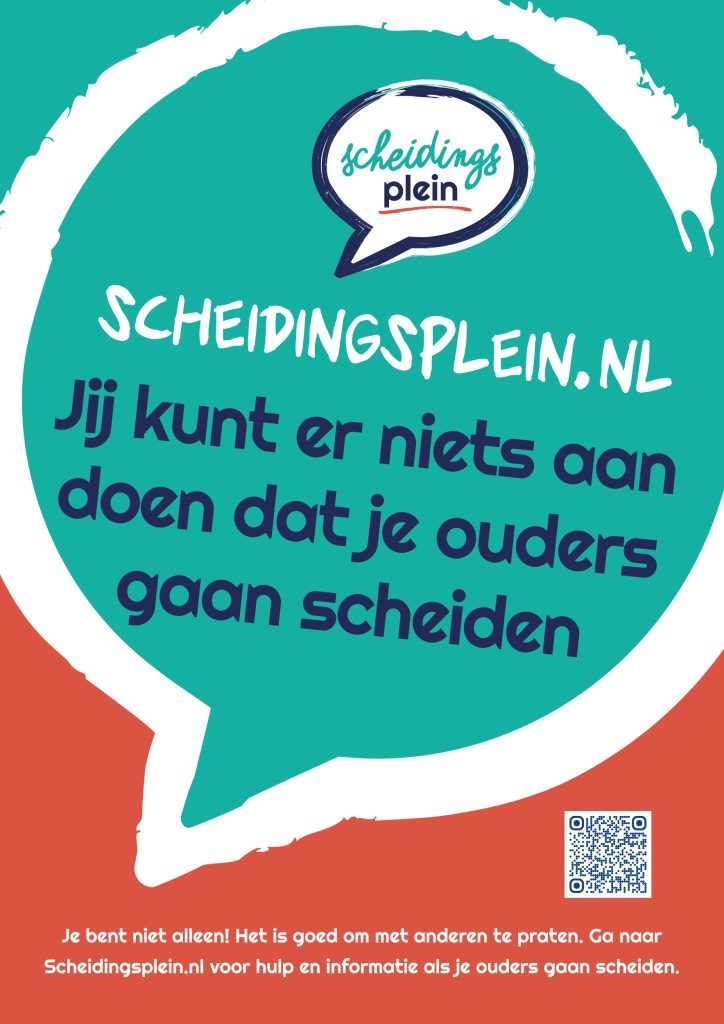Scheidingsplein poster A4 jongeren algemeen digitaal