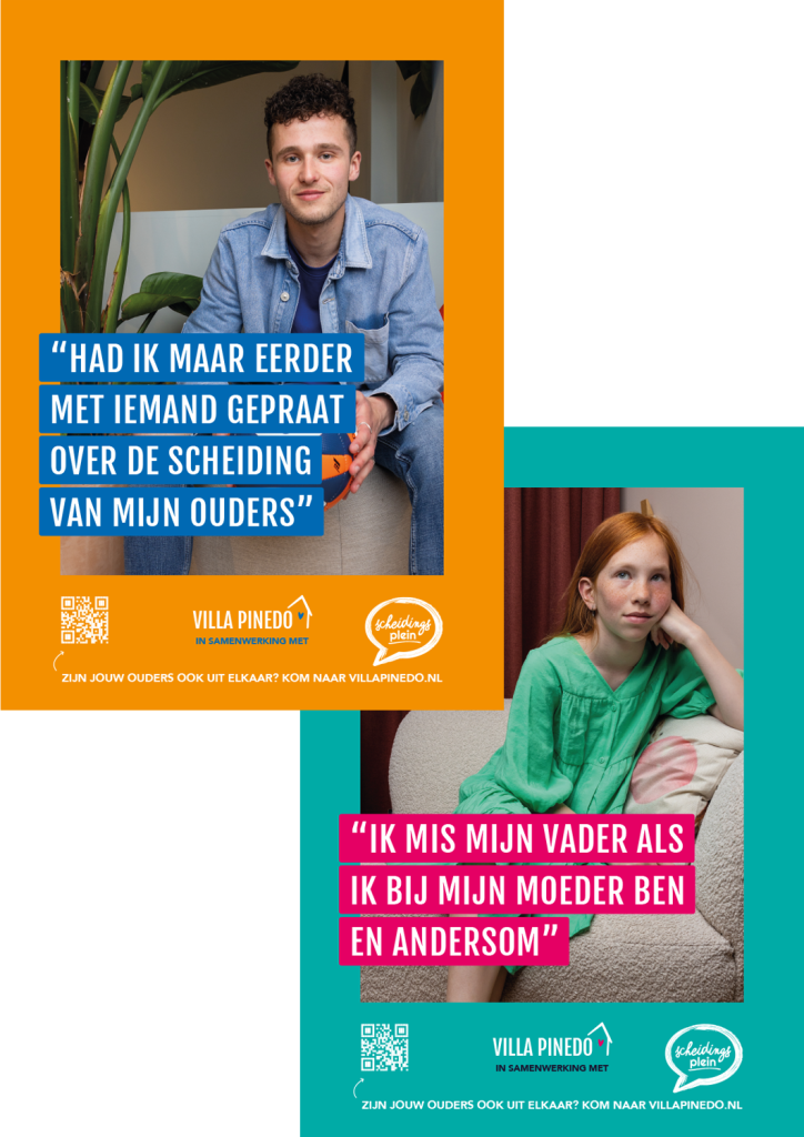 Scheidingsplein poster A4 villapinedo